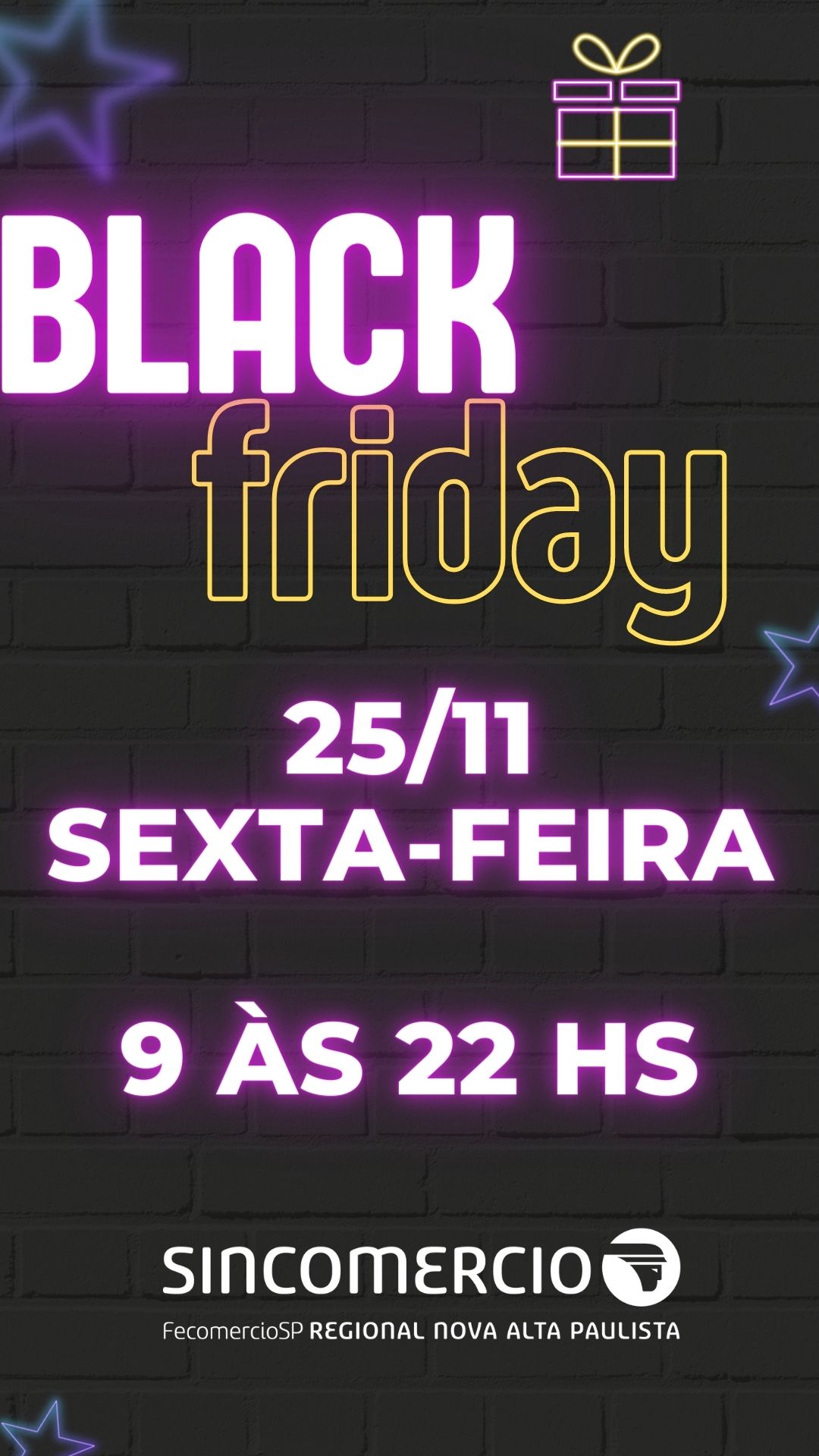 black-friday-ta-on-preto-lilas-neon-video-story-de-instagram