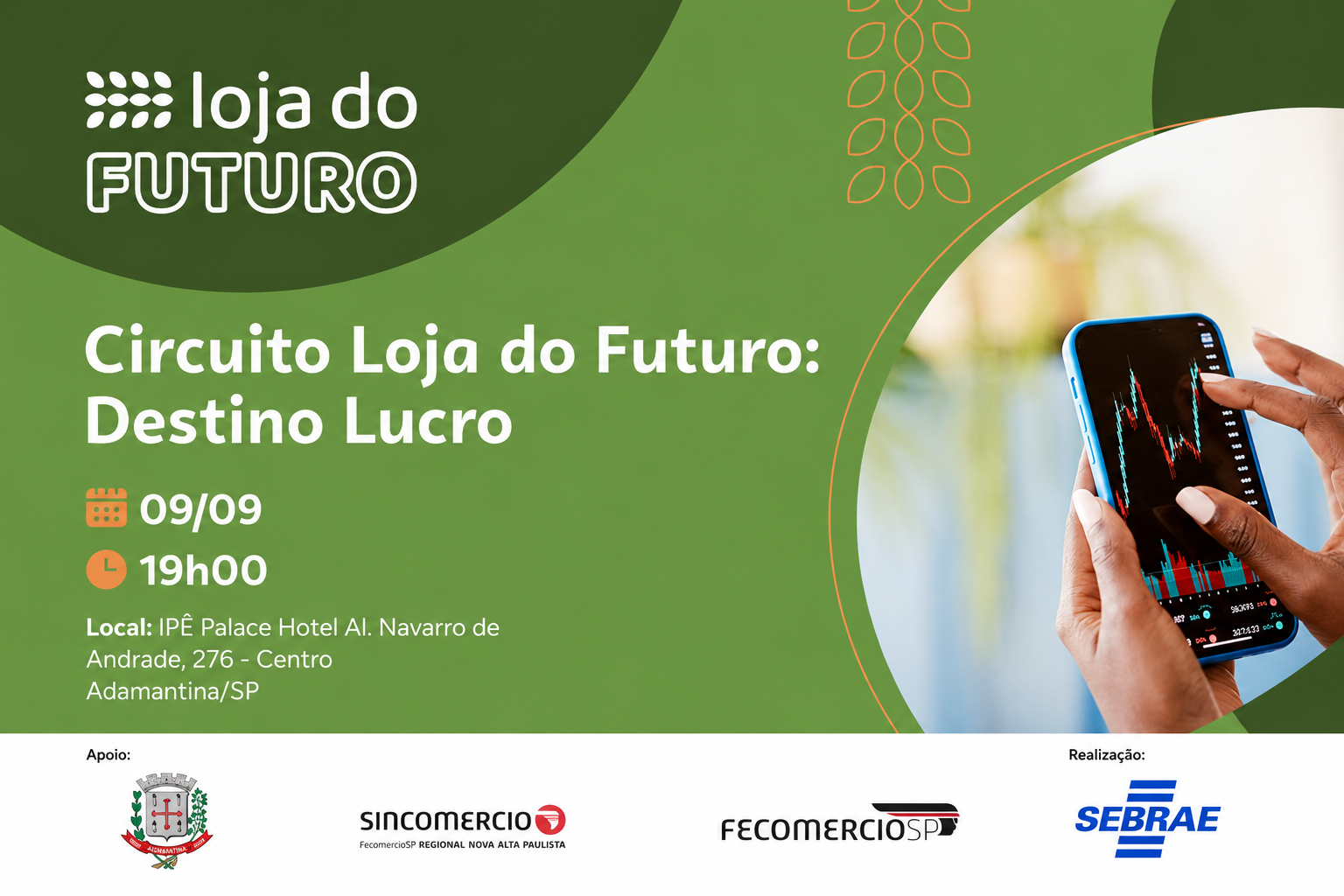 Adamantina recebe o ‘Circuito Loja do Futuro’ no próximo dia 9